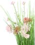 I.GE.A. Kunstplant Künstlicher Grasbund mit Blüten - Thumbnail 2