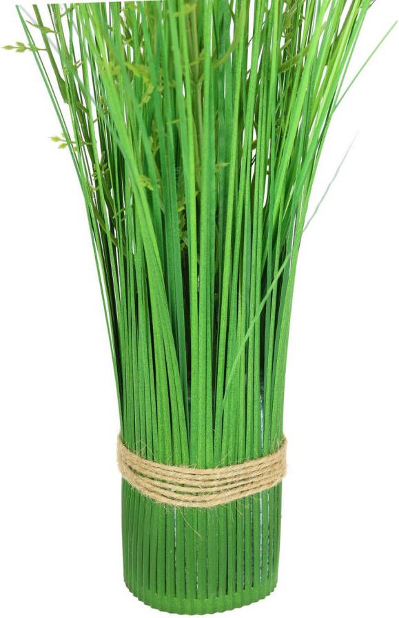 I.GE.A. Kunstplant Künstlicher Grasbund mit Blüten