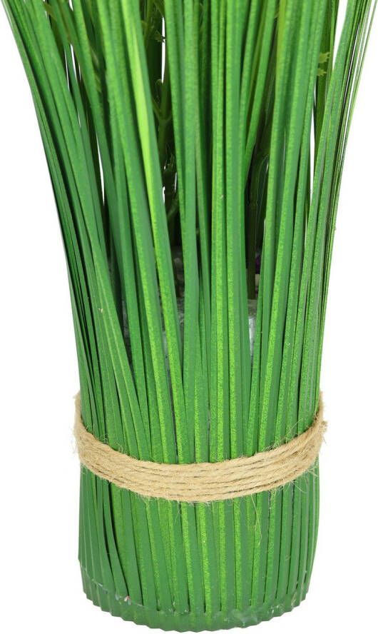 I.GE.A. Kunstplant Künstlicher Grasbund mit Blüten