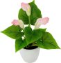 I.GE.A. Kunstplant Mini calla (set 3 stuks) - Thumbnail 2