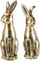 I.GE.A. Paashaas Haas paar Pasen Decoratiefiguur paasdecoratie paasfiguur (set 2 stuks) - Thumbnail 3