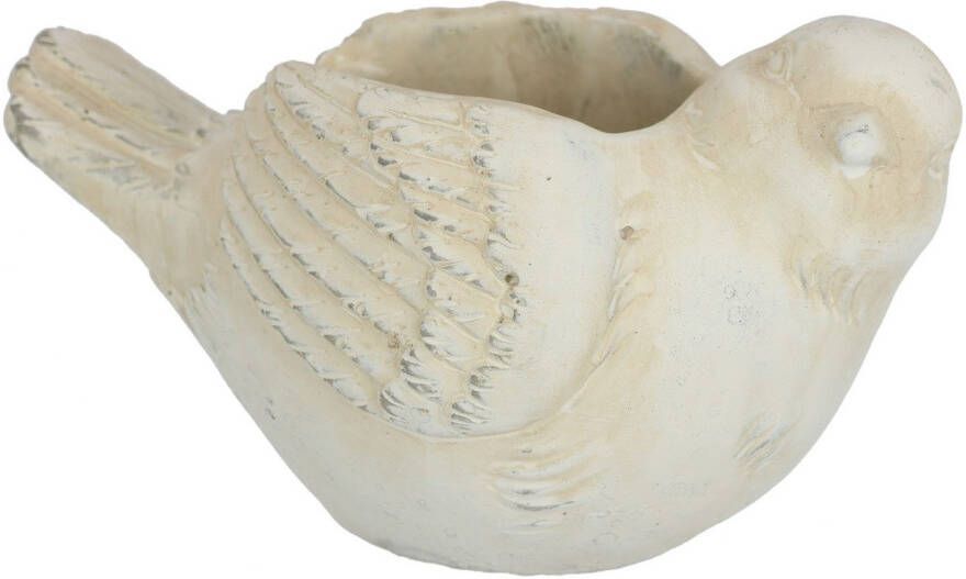 I.GE.A. Plantenbak Cement plantenpot vogel (1 stuk)