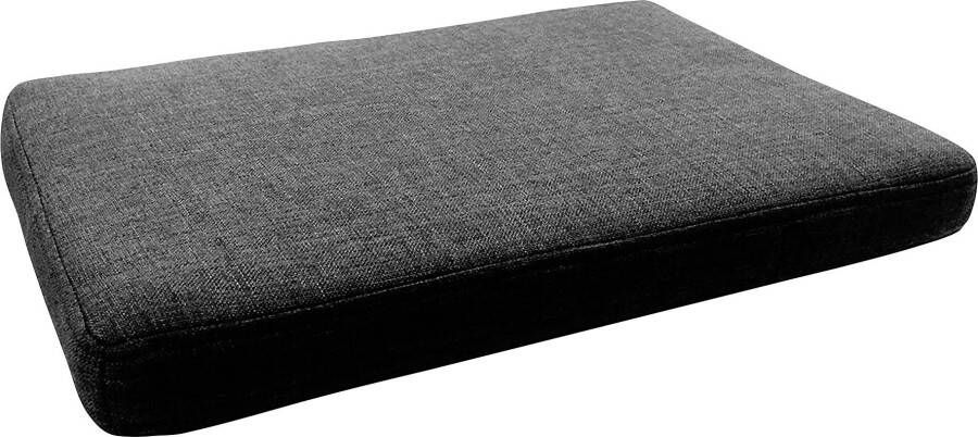 INOSIGN Bankkussen Avena grijs zitkussen 49 x 32 cm rechthoekig bekleding: 100% polypropyleen (1 stuk)