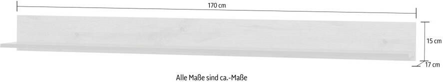 INOSIGN Wandplank City Giron Breedte ca. 170 cm