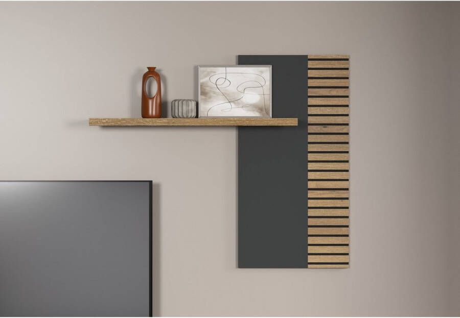 INOSIGN Wandplank GALWAY Zwevende plank met paneel (1 stuk)