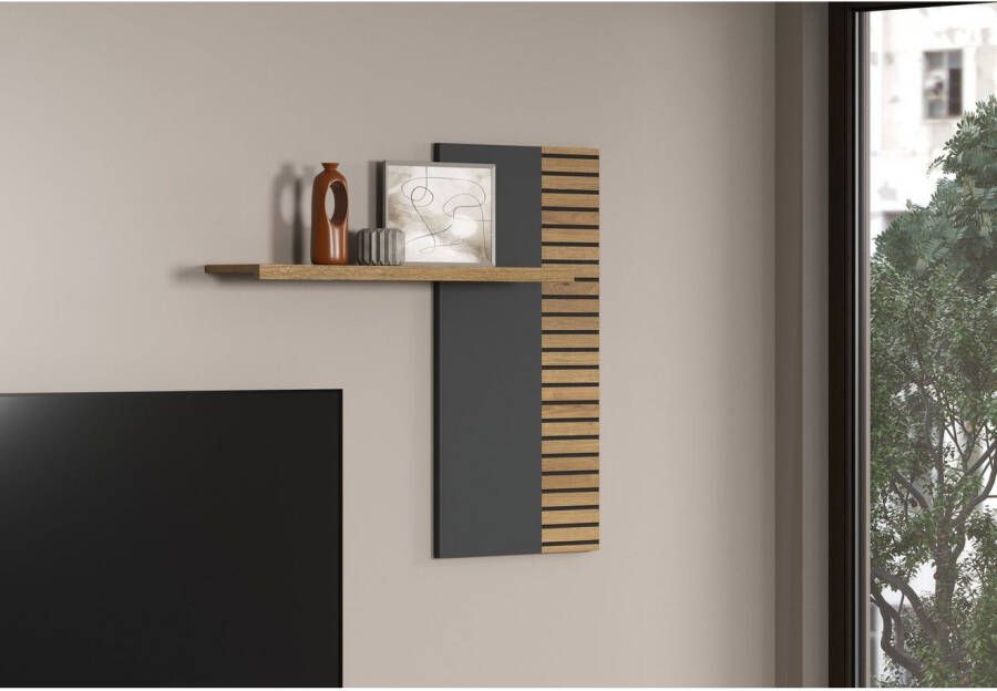 INOSIGN Wandplank GALWAY Zwevende plank met paneel (1 stuk)