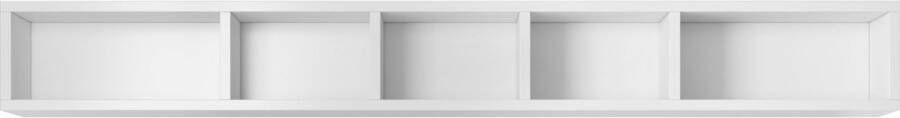 INOSIGN Wandplank Toledo breedte 169 cm stijlvol decoratief wandrek Wandplank met 5 vakken veel opbergruimte maten 169 20 5 19 (B H D)