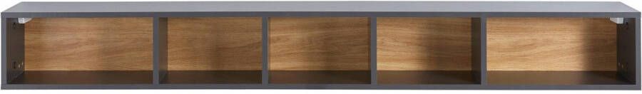 INOSIGN Wandplank Toledo Wandplank met 5 vakken veel opbergruimte maten 169 20 5 19 (B H D)