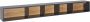 INOSIGN Wandplank Toledo Wandplank met 5 vakken veel opbergruimte maten 169 20 5 19 (B H D) - Thumbnail 4