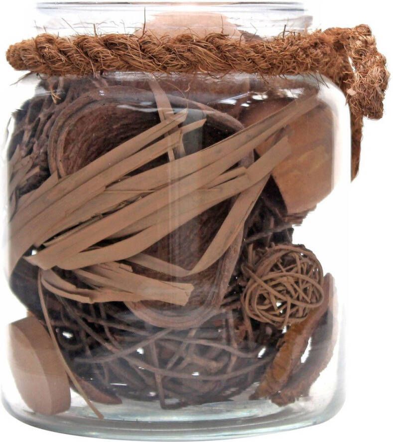 Kayoom Decoratief glas Decoratieglas Flora 910 Bruin