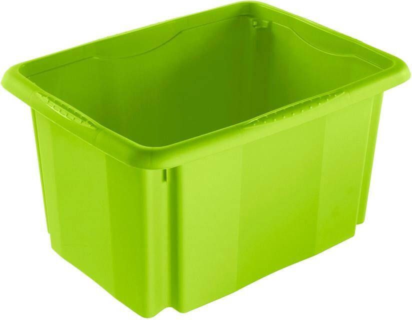 keeeper Organizer Emil Opbergbox 15 L met deksel hoogwaardige kunststof (set 3-delig)