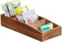 KESPER for kitchen & home Organizer Opbergdoos voor zaksoepen van FSC -gecertificeerd acaciahout (1 stuk) - Thumbnail 3