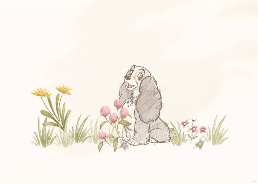 Komar Artprint Like a Lady 50 x 70 cm (breedte x hoogte) kinderkamer decoratie (1 stuk)