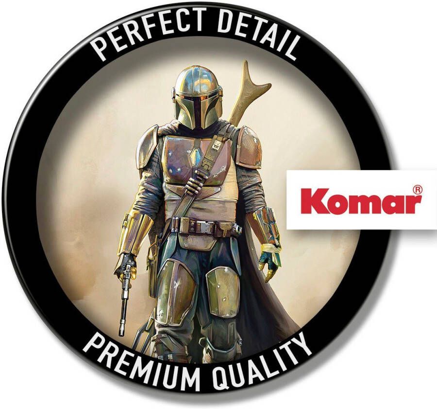 Komar Artprint met lijst Mandalorian Empire