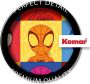 Komar Artprint op linnen Canvas schilderij Spidey Symmetry Afmeting 30 x 30 cm (1 stuk) - Thumbnail 4