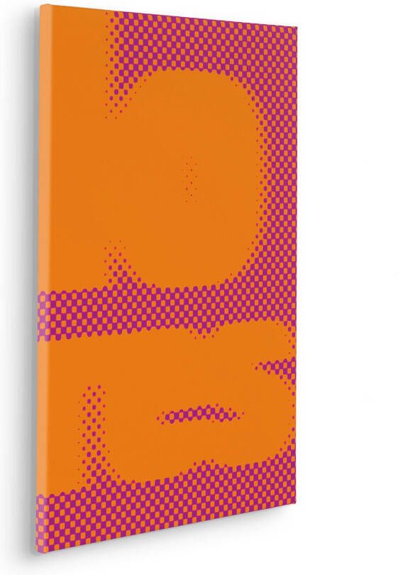 Komar Artprint op linnen Chunky Lounge 40x60 cm (breedte x hoogte) artprint op spieraam (1 stuk)