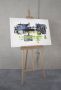 Komar Artprint op linnen Flying Car 60x90 cm (breedte x hoogte) artprint op spieraam (1 stuk) - Thumbnail 3