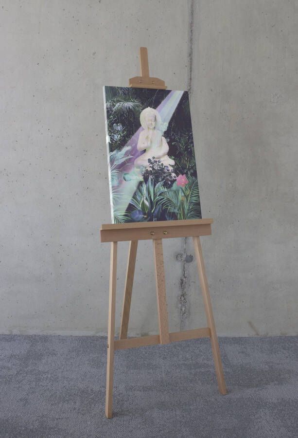 Komar Artprint op linnen Garden of Silence 40x60 cm (breedte x hoogte) artprint op spieraam (1 stuk)