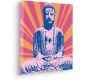 Komar Artprint op linnen Hippie Buddha 40x40 cm (breedte x hoogte) artprint op spieraam (1 stuk) - Thumbnail 2