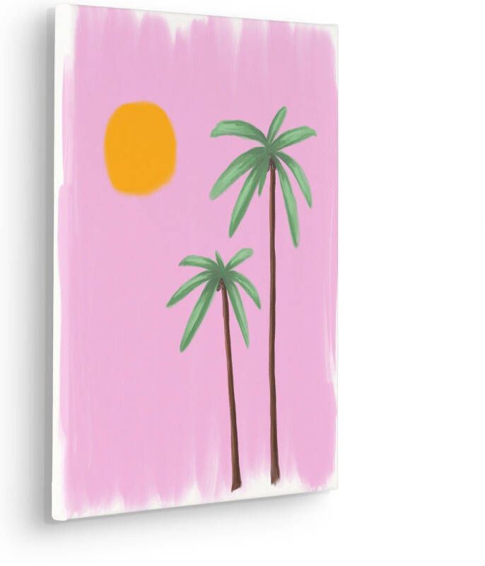 Komar Artprint op linnen Ibiza Sunset 30x40 cm (breedte x hoogte) artprint op spieraam (1 stuk)