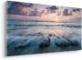 Komar Artprint op linnen Canvas schilderij Broken Waves Afmeting 90 x 40 cm (1 stuk) - Thumbnail 2