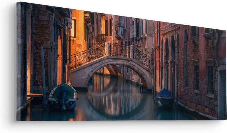 Komar Artprint op linnen Canvas schilderij Night Cruise Afmeting 90 x 30 cm (1 stuk)