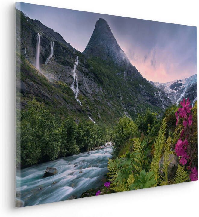 Komar Artprint op linnen Canvas schilderij Scandinavian Paradise Afmeting 90 x 60 cm (1 stuk)