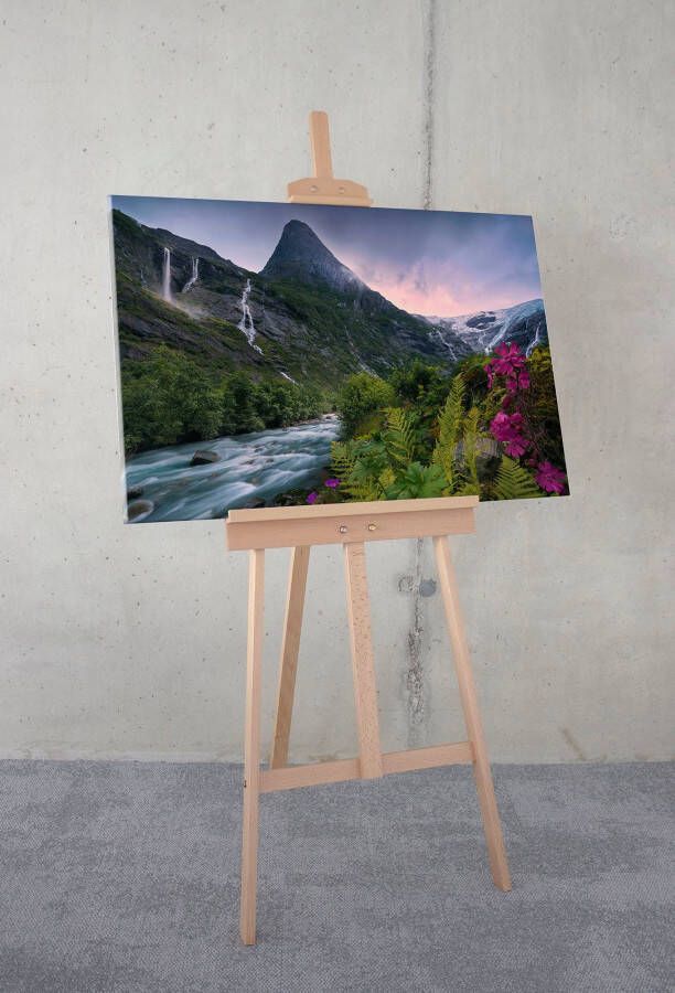 Komar Artprint op linnen Canvas schilderij Scandinavian Paradise Afmeting 90 x 60 cm (1 stuk)