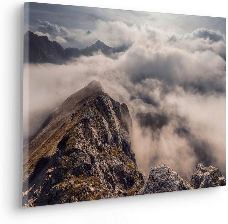 Komar Artprint op linnen Canvas schilderij Sea of Fog Afmeting 60 x 40 cm (1 stuk)