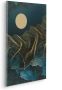 Komar Artprint op linnen Moon Waves 40x60 cm (breedte x hoogte) artprint op spieraam (1 stuk) - Thumbnail 2