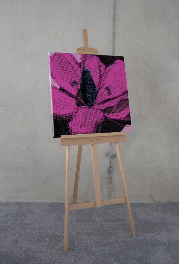 Komar Artprint op linnen Pink Fusion 60x60 cm (breedte x hoogte) artprint op spieraam (1 stuk)