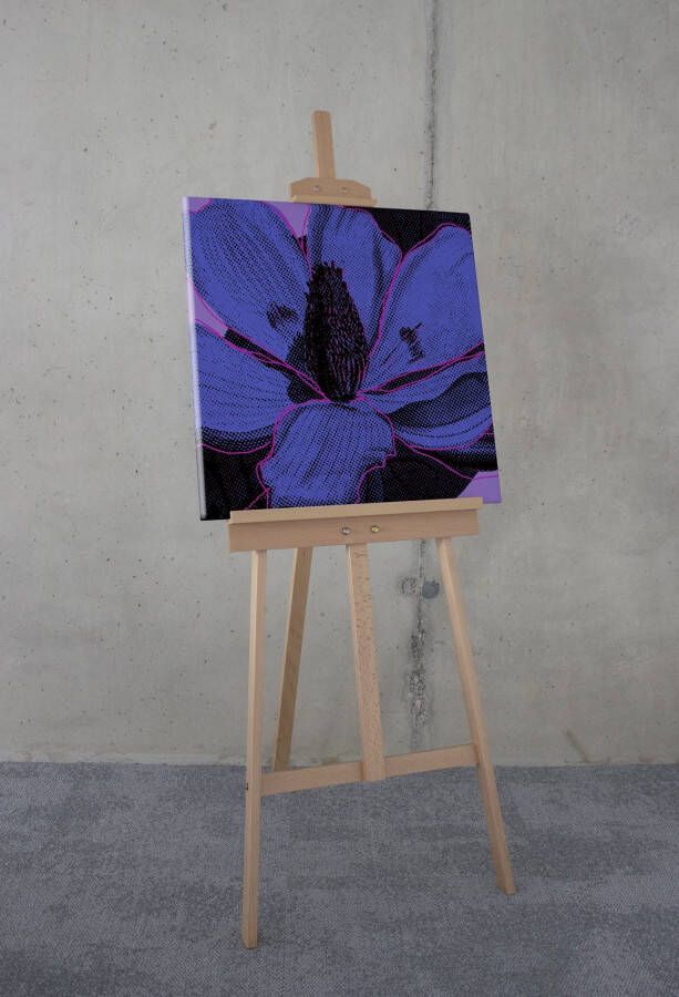 Komar Artprint op linnen Purple Fusion 60x60 cm (breedte x hoogte) artprint op spieraam (1 stuk)