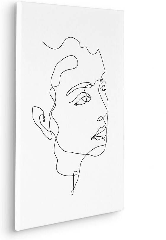 Komar Artprint op linnen Sketch me 40x60 cm (breedte x hoogte) artprint op spieraam (1 stuk)