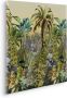 Komar Artprint op linnen Tropical Heat 60x60 cm (breedte x hoogte) artprint op spieraam (1 stuk) - Thumbnail 2
