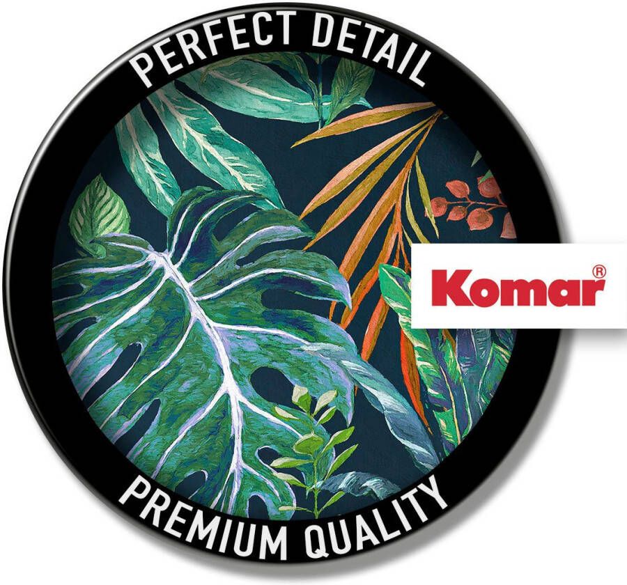 Komar Fotobehang Vlies fotobehang Colourful Leaves grootte 200 x 250 cm (1 stuk)