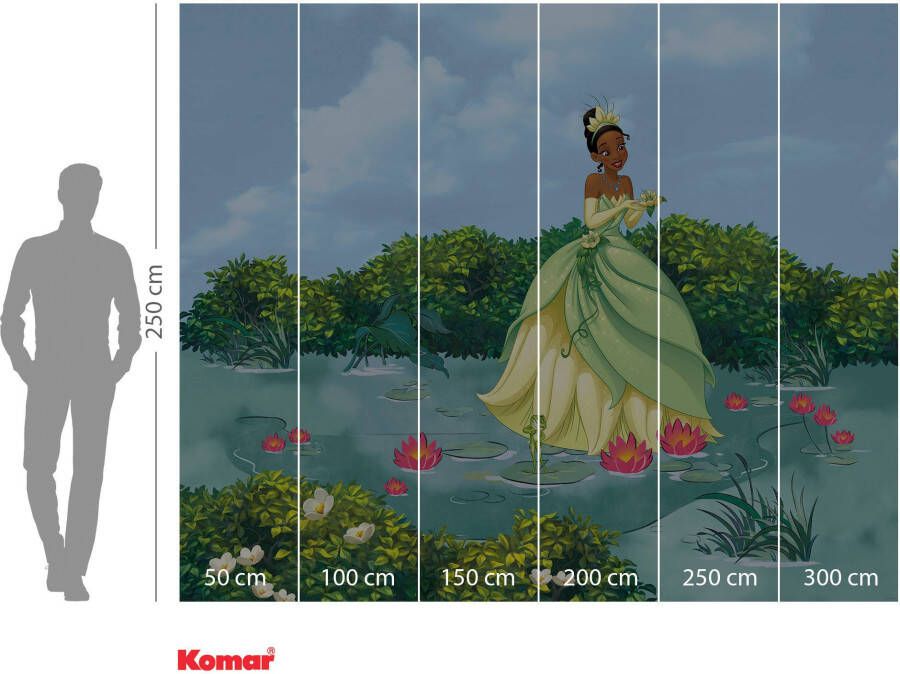 Komar Fotobehang Vlies fotobehang Tiana Lucky Pond grootte 300 x 250 cm (1 stuk)