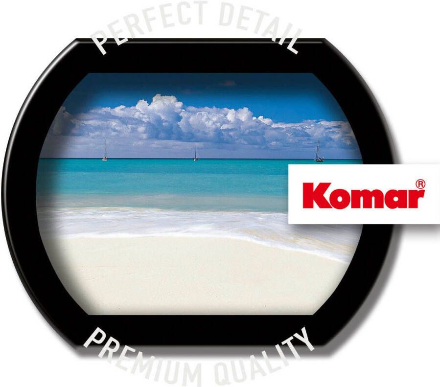 Komar Fotobehang Deserted Beach grootte 368 x 127 cm (1 stuk)