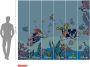 Komar Fotobehang Vlies fotobehang Mickey & Minnie Coral Reef grootte 300 x 250 cm (1 stuk) - Thumbnail 4