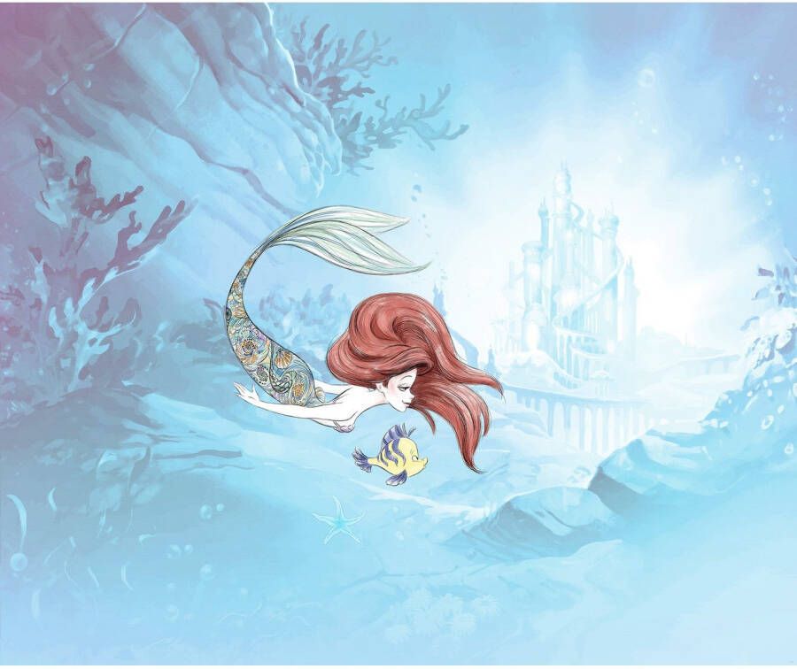 Komar Fotobehang Ariel Under the Sea (1 stuk)