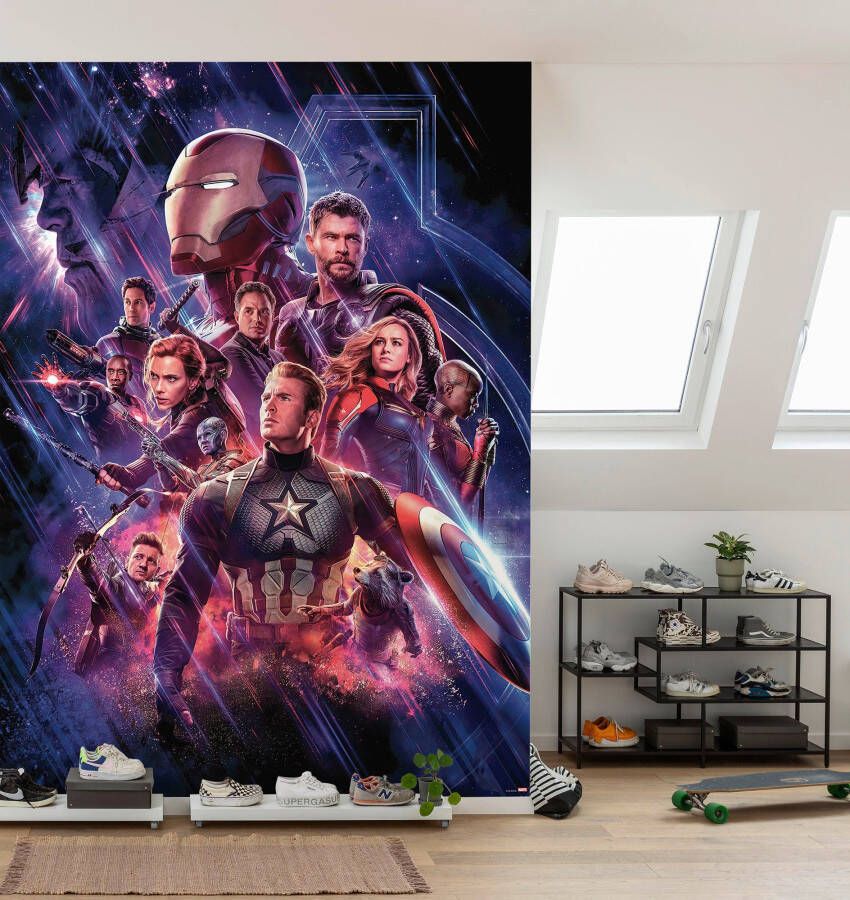 Komar Fotobehang Avengers-Endgame-Filmposter Afmeting 184 x 254 cm (1 stuk)