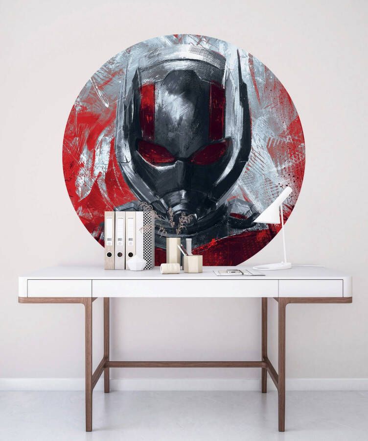 Komar Fotobehang Avengers Painting Ant-Man 125 x 125 cm (breedte x hoogte) rond en zelfklevend