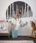 Komar Fotobehang Bambi Great Prince 125 x 125 cm (breedte x hoogte) rond en zelfklevend - Thumbnail 2
