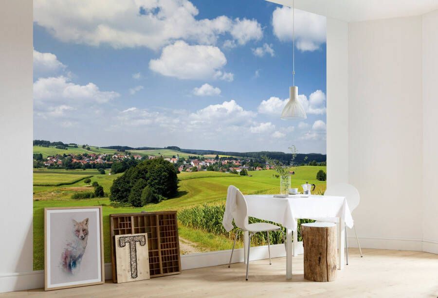 Komar Vliesbehang Digitale print vlies Bayrische Idylle Afmeting 350 x 280 cm (7 stuks)
