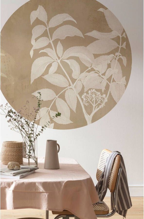 Komar Fotobehang Zelfklevend vlies Blooming Branch Afmeting 125 x 125 cm (1 stuk)
