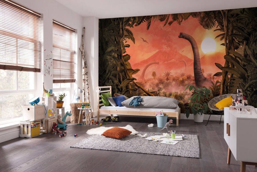 Komar Vliesbehang Brachiosaurus Panorama 500x280 cm (breedte x hoogte)