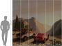 Komar Vliesbehang Cars Sundown 300x280 cm (breedte x hoogte) - Thumbnail 4