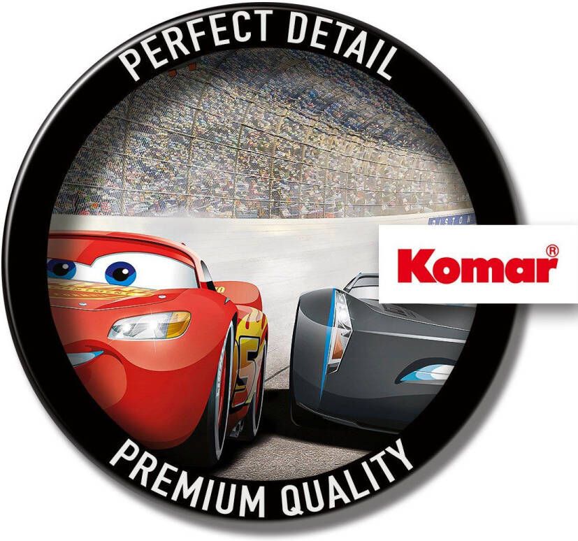 Komar Fotobehang Fototapete Fotobehang Cars3 Curve x 254 cm (1 stuk)