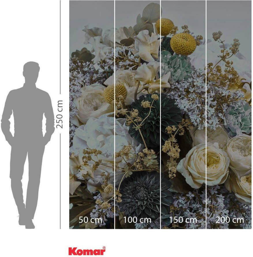 Komar Vliesbehang Gentle Bloom 200 x 250 cm (breedte x hoogte) (1 stuk)