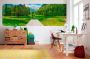 Komar Fotobehang Green Lake 368x127 cm (breedte x hoogte) inclusief plaksel (set) - Thumbnail 2