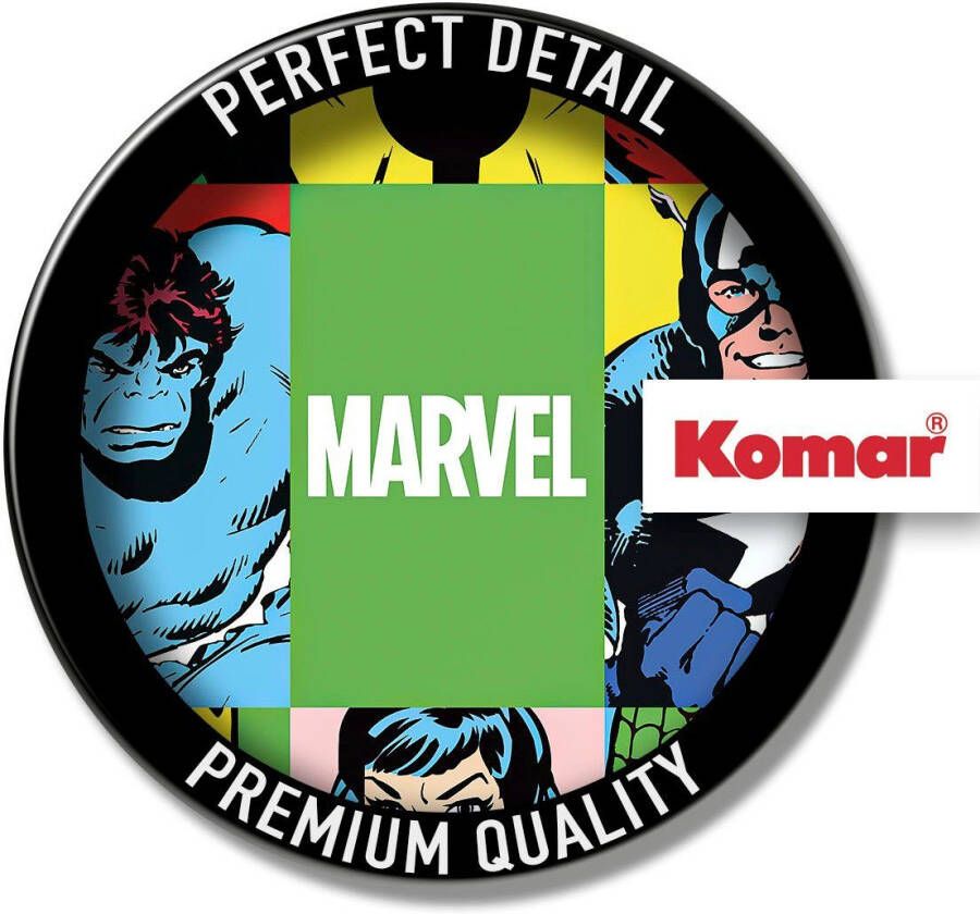 Komar Vliesbehang Marvel PowerUp Team 150 x 250 cm (breedte x hoogte) (1 stuk)